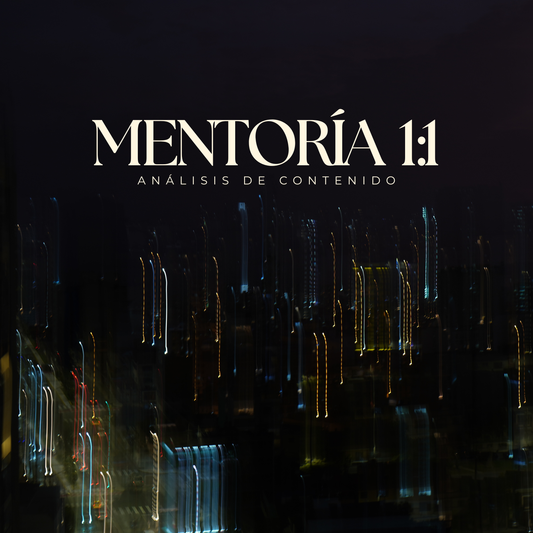 MENTORÍA 1:1 | Fotografía y Creación de Contenido